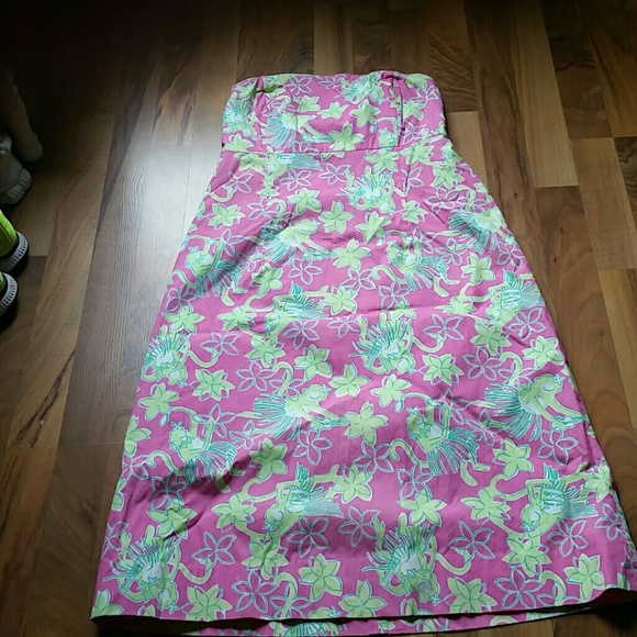 Lilly pulitzer Dresses & Skirts - Lilly pulitzer strapless dress